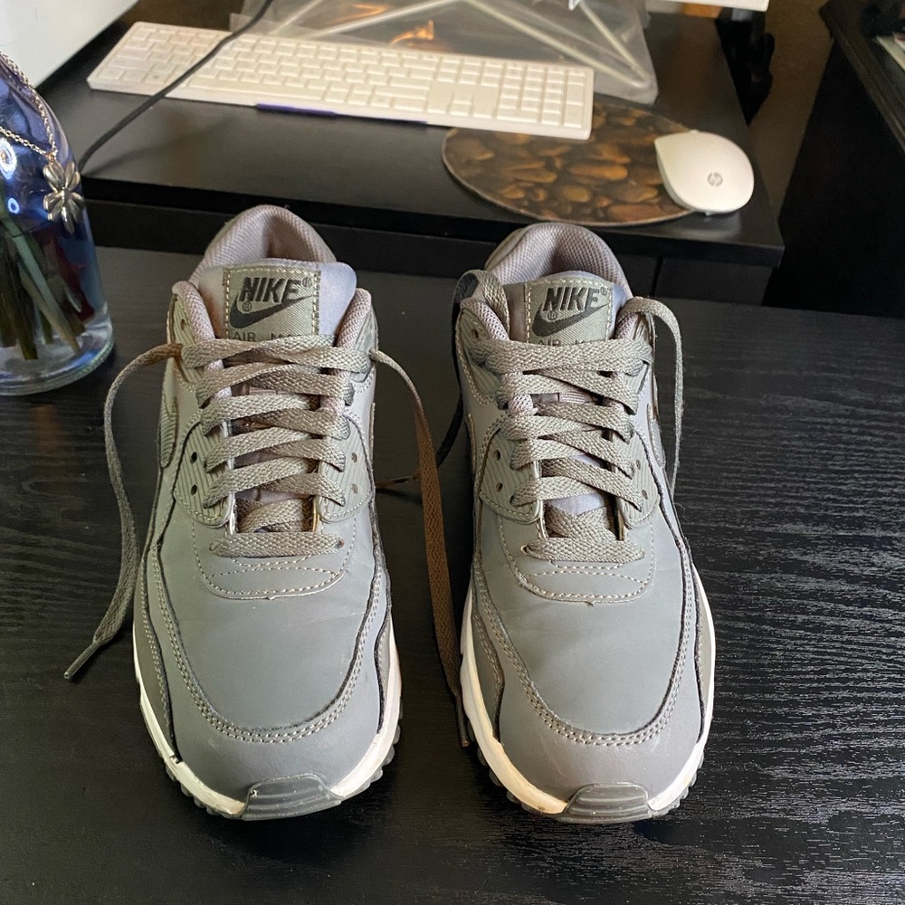 Gray Nike 90 air max